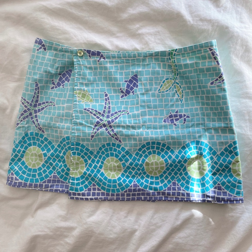 Lilly Pulitzer Reversible Wrap Skirt